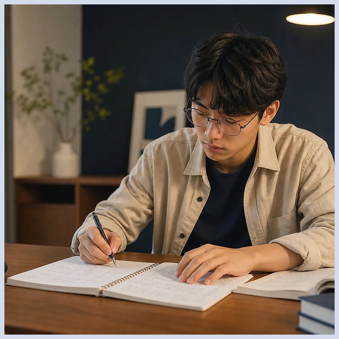 중간고사 4주 전 공부계획, 과목별 내신 시험 대비 순서 대표 이미지