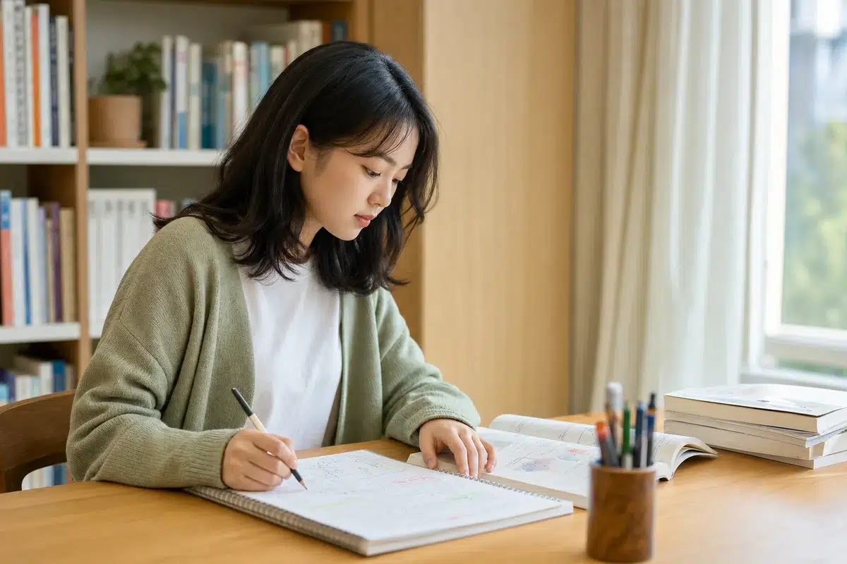 인천 고졸 검정고시 과외 학습 모습