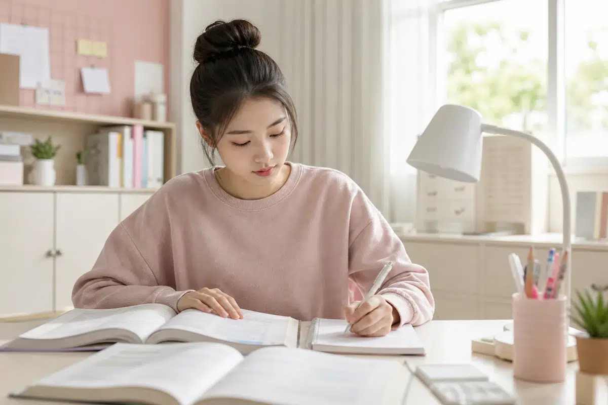 경남 고졸 검정고시 과외 학습 모습
